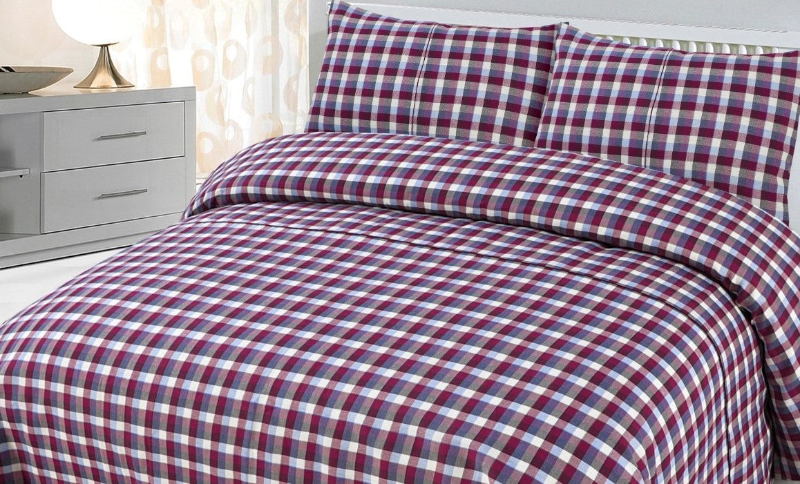 Magenta 3 PCS BEDSHEET SET