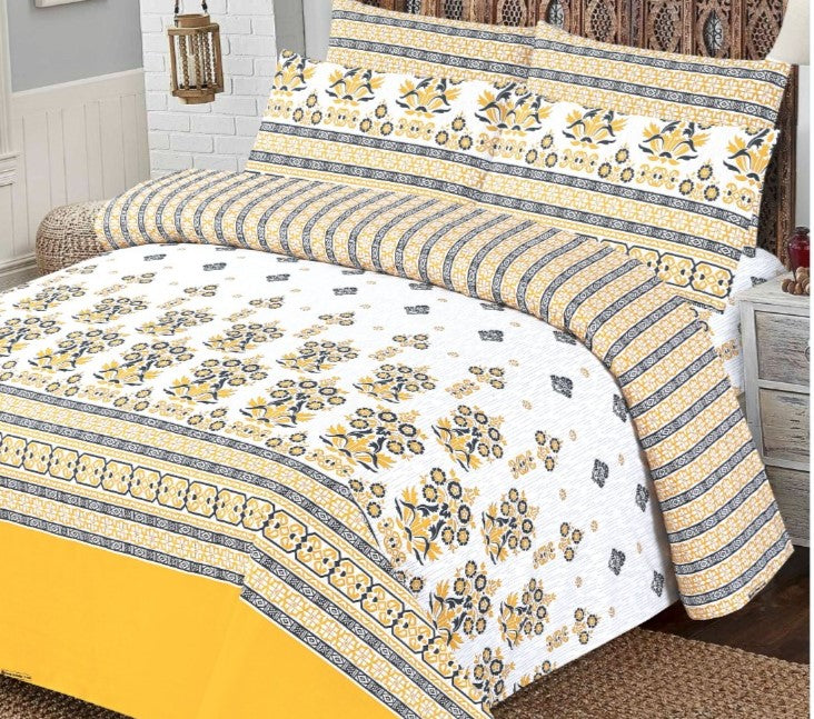 PURE COTTON BEDSHEET SET