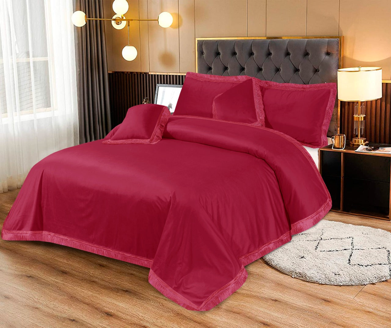 CERISE 5Pcs BEDSHEET SET