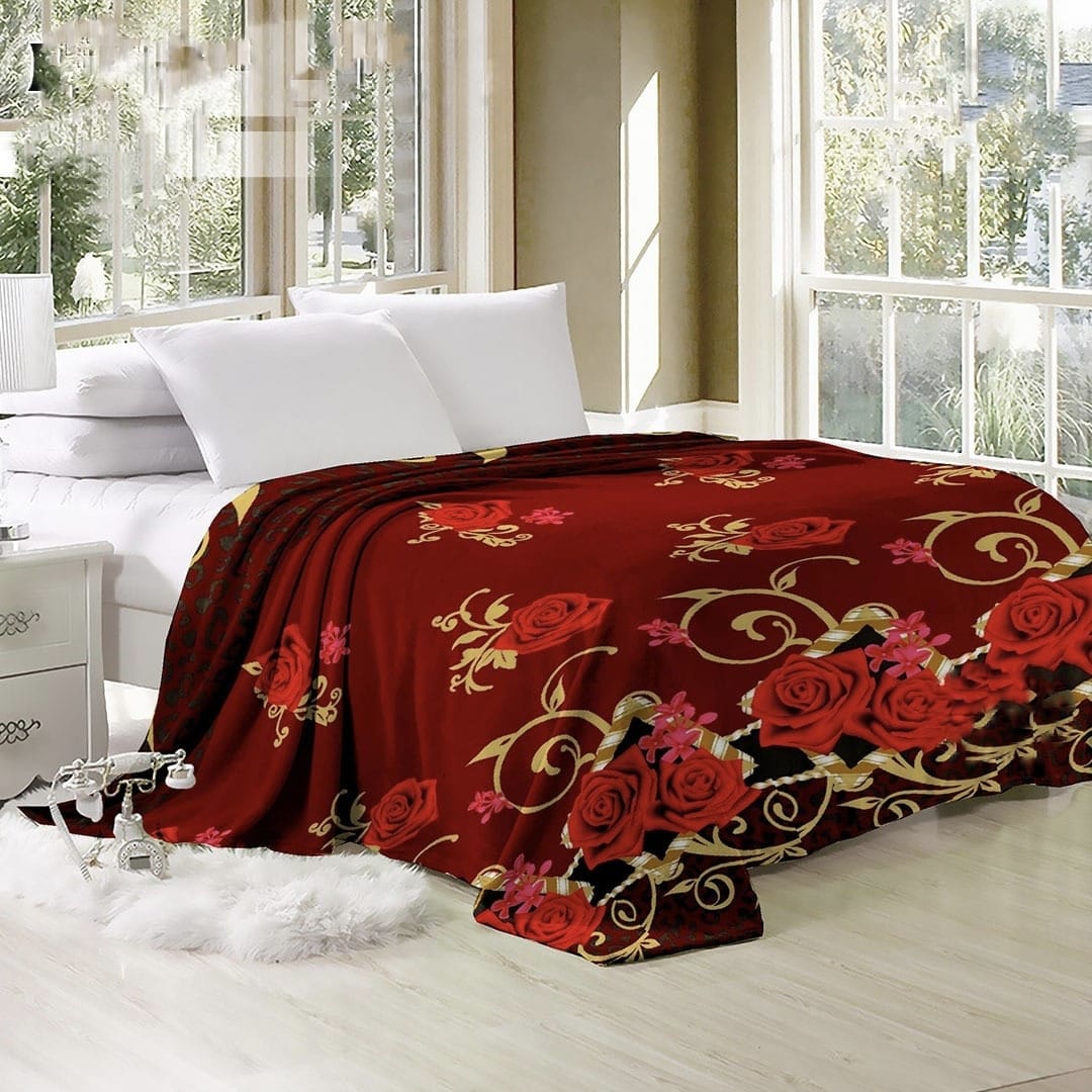 RED ROSE-AC BLANKET