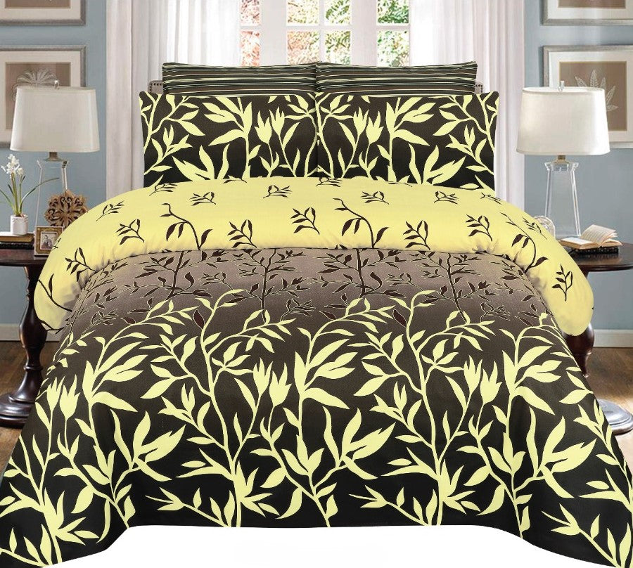 COTTON 3PCS BEDSHEET SET