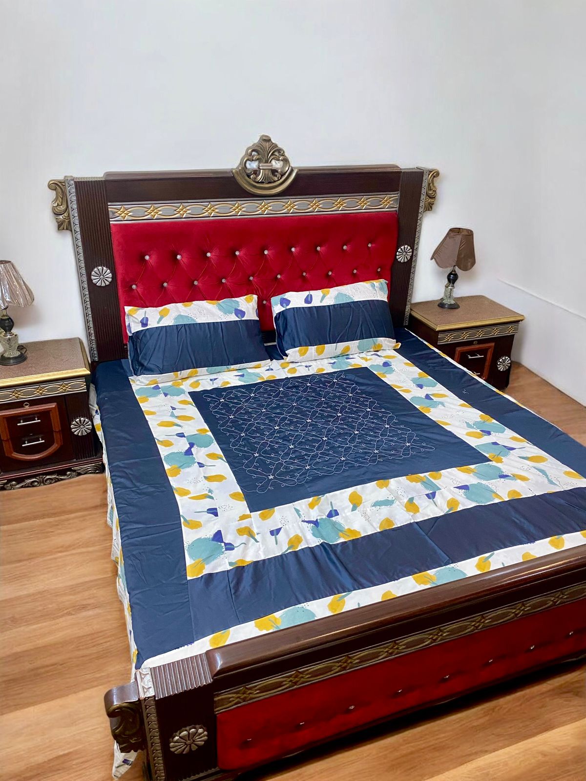 PATCHWORK 3 PCS BEDSHEEET SET